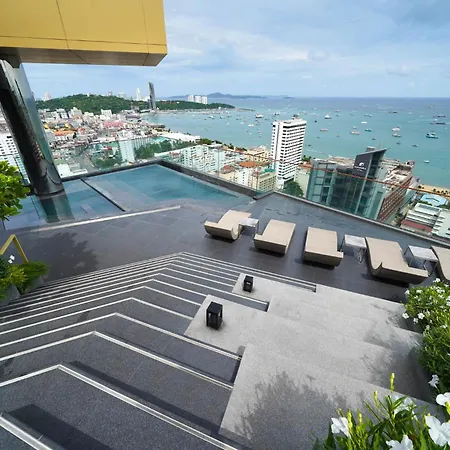 Edge Central Pattaya 2Bdrm Balcony Ocean View Exterior photo