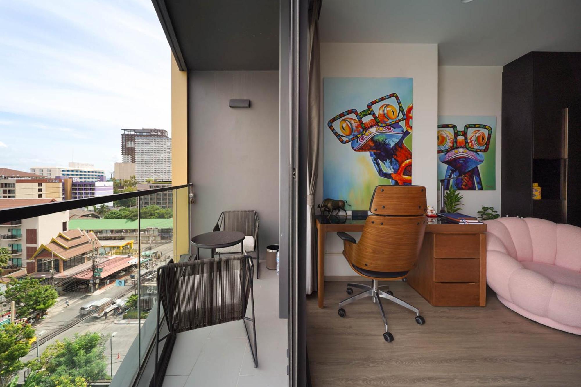 Edge 2bdrm Balcony Ocean View * פאטאיה